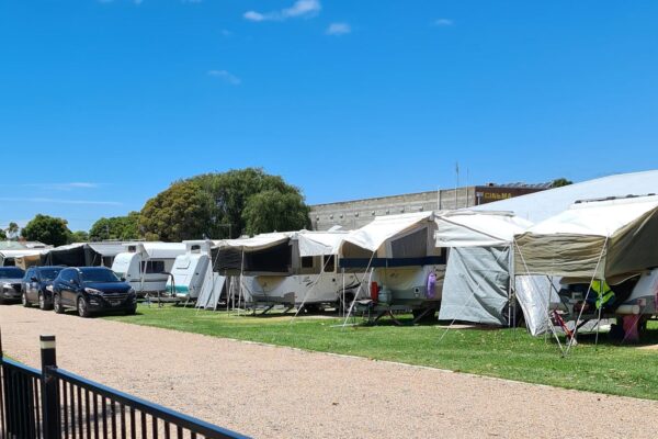 Image of Caravans on powered sites